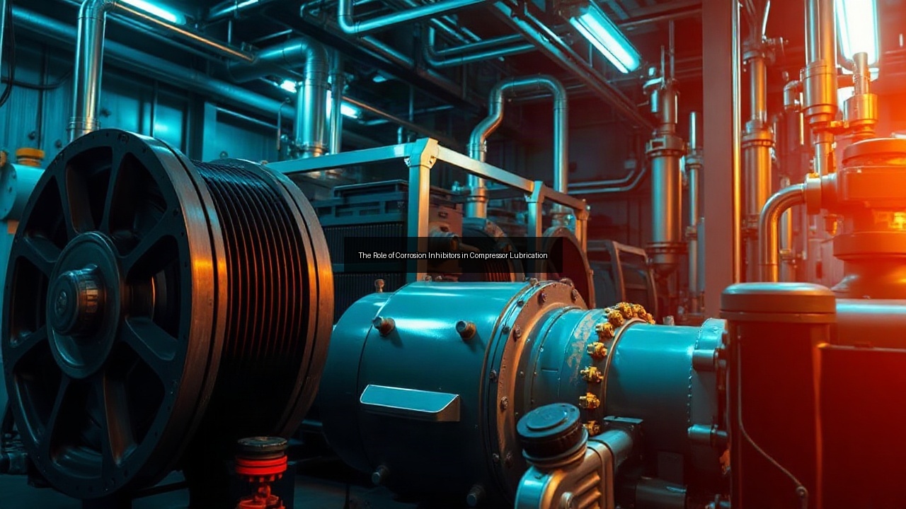 corrosion protection compressor lubricating lubrication lubricants for compressor oils