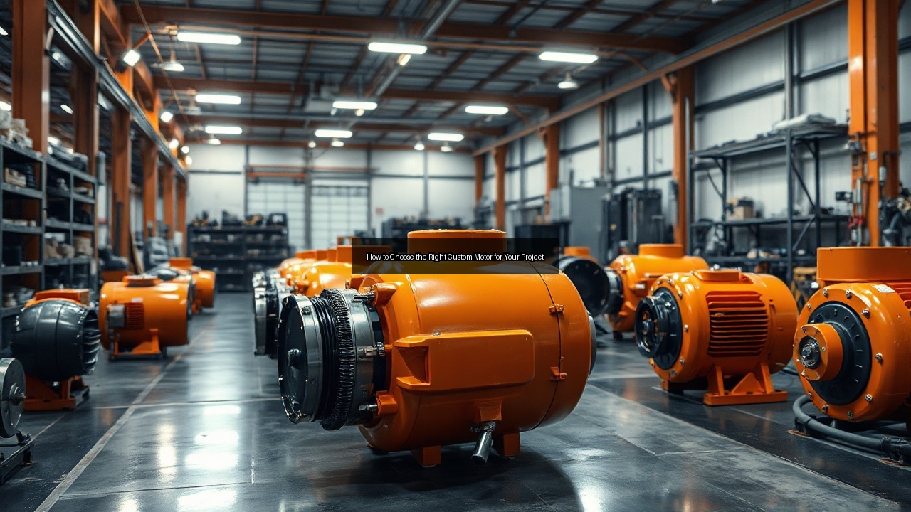 induction motors customized motors servo motor custom motor generators
